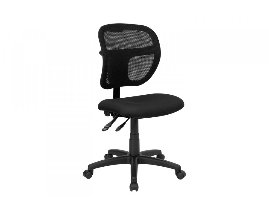 BLNK Pellen Mid-Back Mesh Swivel Task Office Chair with Back Height Adjustment