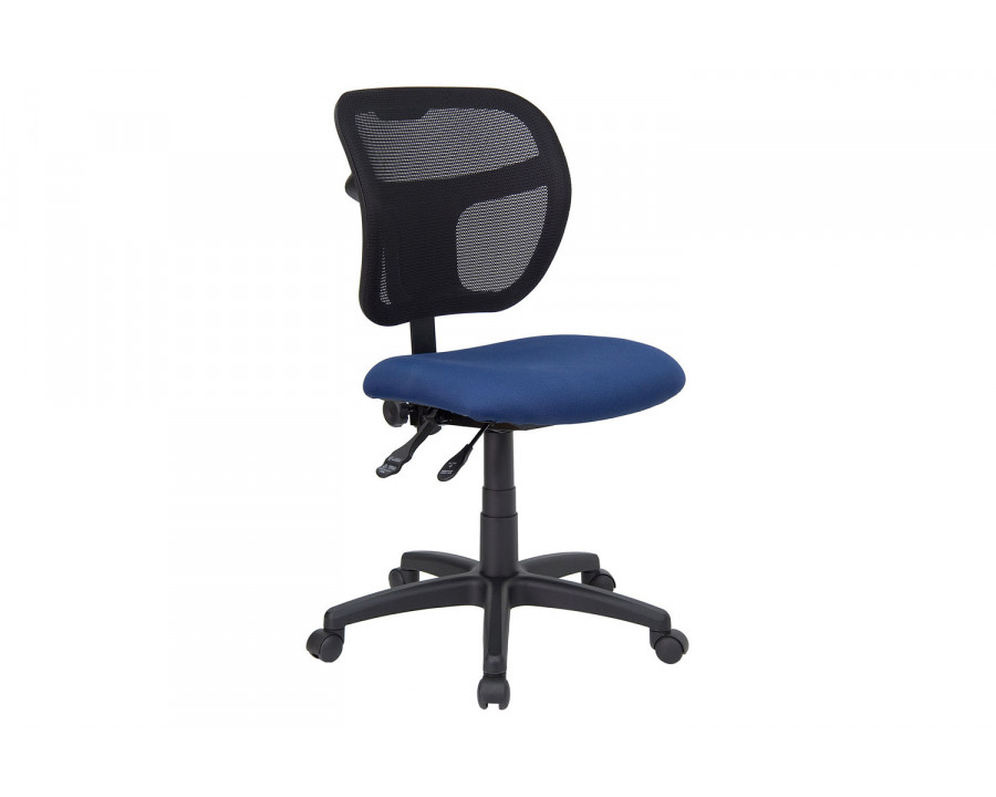 BLNK Mid-Back Mesh Swivel Task Office Chair with Back Height Adjustment