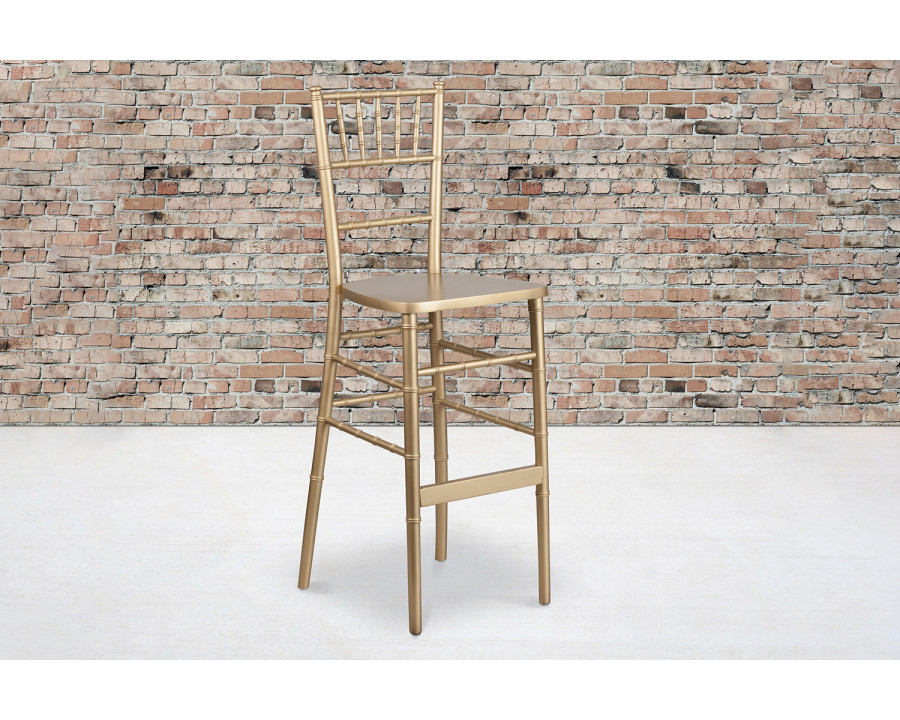 BLNK HERCULES Series Wood Chiavari Bar Stool