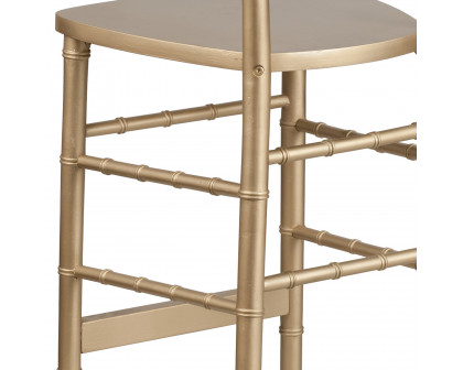 BLNK HERCULES Series Wood Chiavari Bar Stool