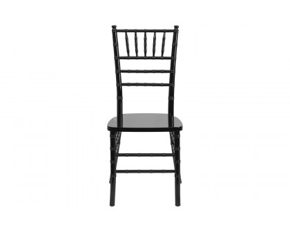 BLNK HERCULES Series Wood Chiavari Chair - Black