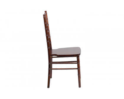 BLNK HERCULES Series Wood Chiavari Chair - Fruitwood