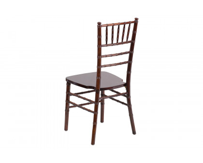 BLNK HERCULES Series Wood Chiavari Chair - Fruitwood