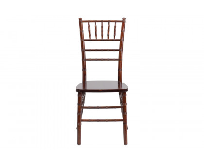 BLNK HERCULES Series Wood Chiavari Chair - Fruitwood