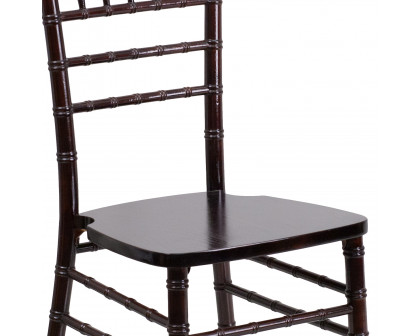 BLNK™ HERCULES Series Wood Chiavari Chair - Walnut