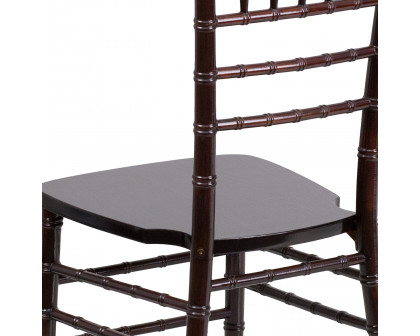 BLNK™ HERCULES Series Wood Chiavari Chair - Walnut