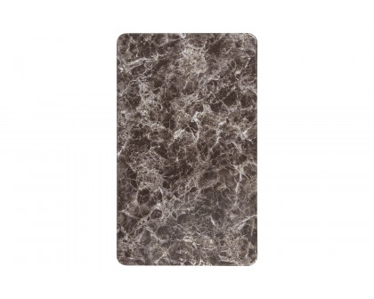 BLNK Glenbrook Rectangular Laminate Table Top - Gray Marble, 24"W x 42"L