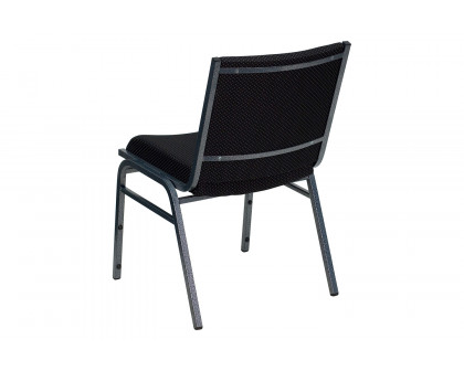 BLNK HERCULES Series Fabric Heavy Duty Stack Chair - Black Dot