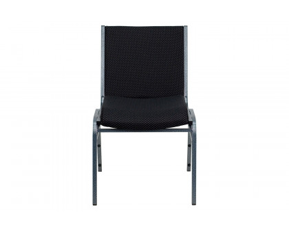 BLNK HERCULES Series Fabric Heavy Duty Stack Chair - Black Dot