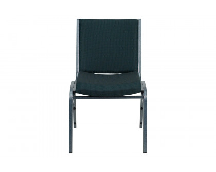 BLNK HERCULES Series Fabric Heavy Duty Stack Chair - Green Patterned