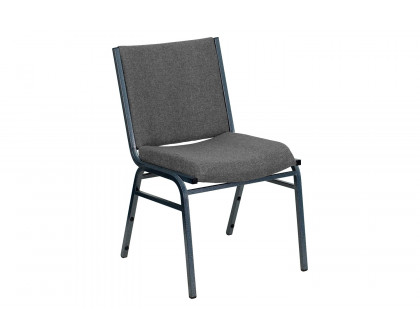 BLNK HERCULES Series Fabric Heavy Duty Stack Chair - Gray