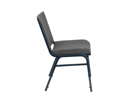 BLNK HERCULES Series Fabric Heavy Duty Stack Chair - Gray