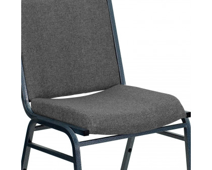 BLNK HERCULES Series Fabric Heavy Duty Stack Chair - Gray