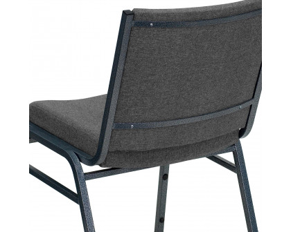 BLNK HERCULES Series Fabric Heavy Duty Stack Chair - Gray