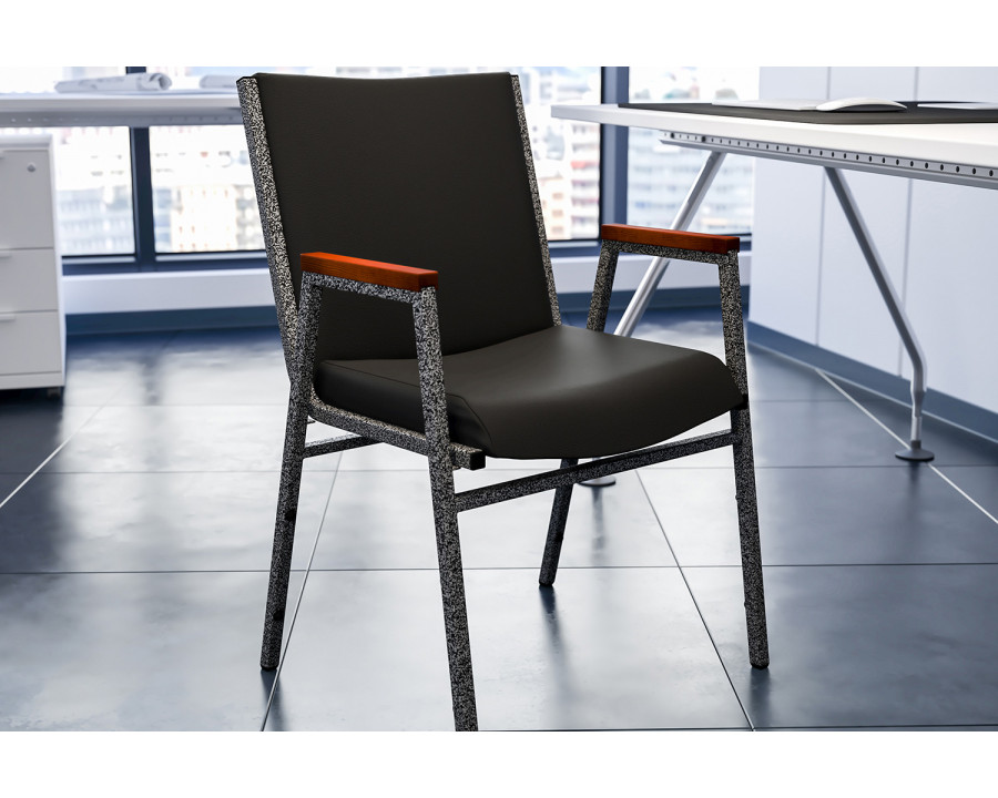 BLNK - HERCULES Series Heavy Duty Vinyl Stack Chair with Arms