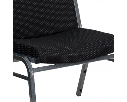 BLNK™ HERCULES Series Fabric Stack Chair - Black