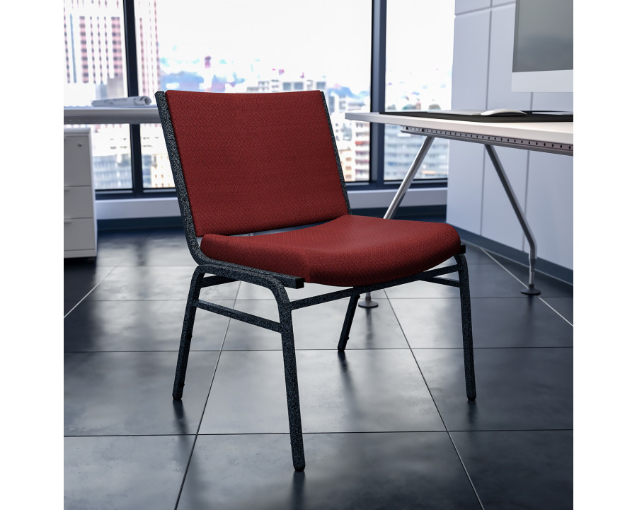 BLNK HERCULES Series Fabric Stack Chair - Burgundy