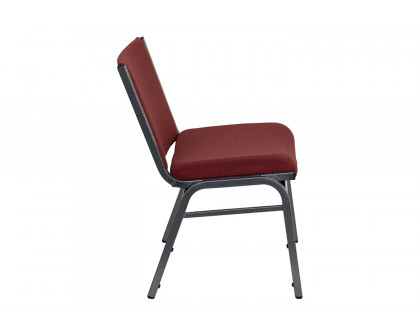 BLNK™ HERCULES Series Fabric Stack Chair - Burgundy