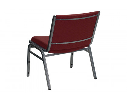 BLNK™ HERCULES Series Fabric Stack Chair - Burgundy