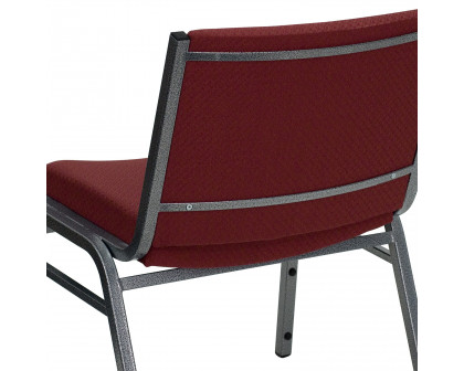 BLNK™ HERCULES Series Fabric Stack Chair - Burgundy