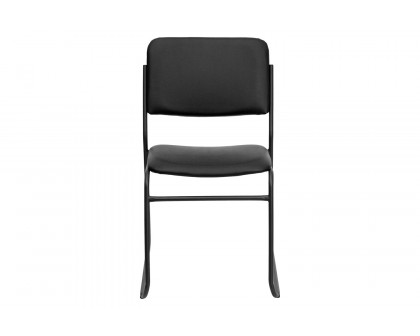 BLNK - HERCULES Series Vinyl High Density Stacking Chair with Sled Base