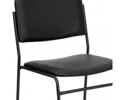 BLNK - HERCULES Series Vinyl High Density Stacking Chair with Sled Base