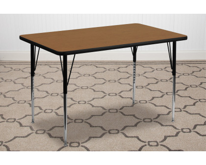 BLNK Wren Rectangular Thermal Laminate Activity Table