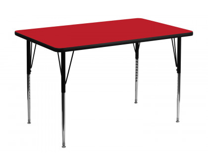 BLNK Wren Rectangular HP Laminate Activity Table