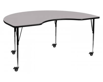 BLNK Wren Mobile Kidney Thermal Laminate Activity Table