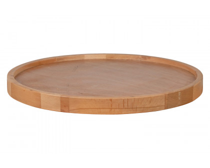 BLNK Mayfair Round Butcher Block Style Table Top - 24"D