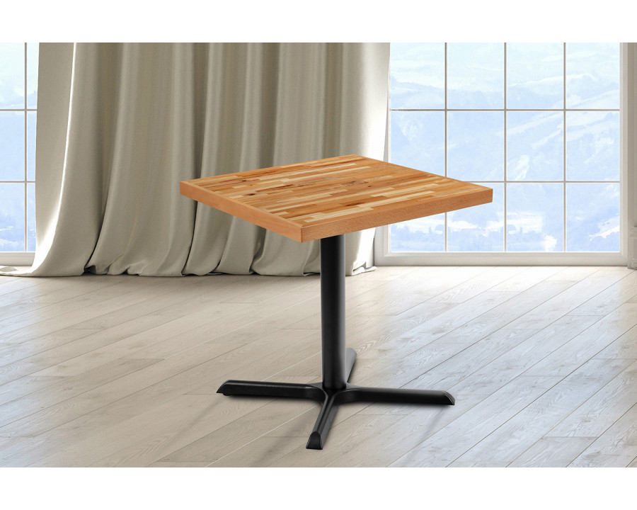 BLNK Mayfair Square Butcher Block Style Table Top