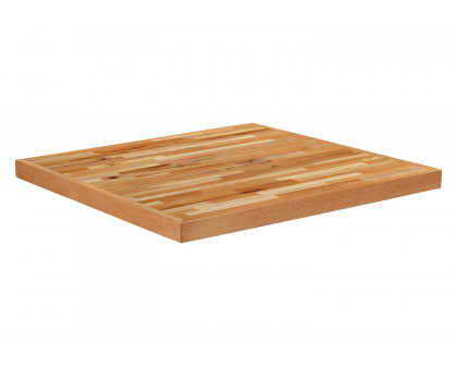 BLNK Mayfair Square Butcher Block Style Table Top