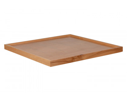 BLNK Mayfair Square Butcher Block Style Table Top - 30"W