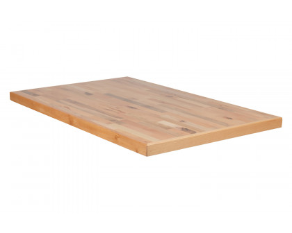 BLNK - Mayfair Rectangular Butcher Block Style Table Top