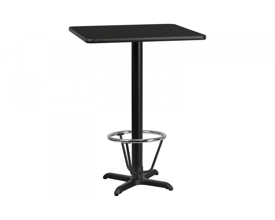 BLNK Square Bar Height Table with 22'' x 22'' Base