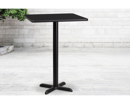 BLNK Square Bar Height Table with 22'' x 22'' Base