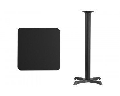 BLNK Square Bar Height Table with 22'' x 22'' Base