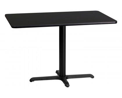 BLNK Rectangular Table with 23.5'' x 29.5'' Base