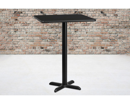 BLNK Square Bar Height Table with 22'' x 22'' Base