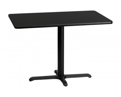 BLNK Rectangular Table with 23.5'' x 29.5'' Base