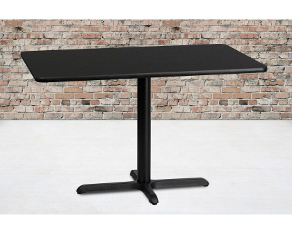 BLNK Rectangular Table with 23.5'' x 29.5'' Base