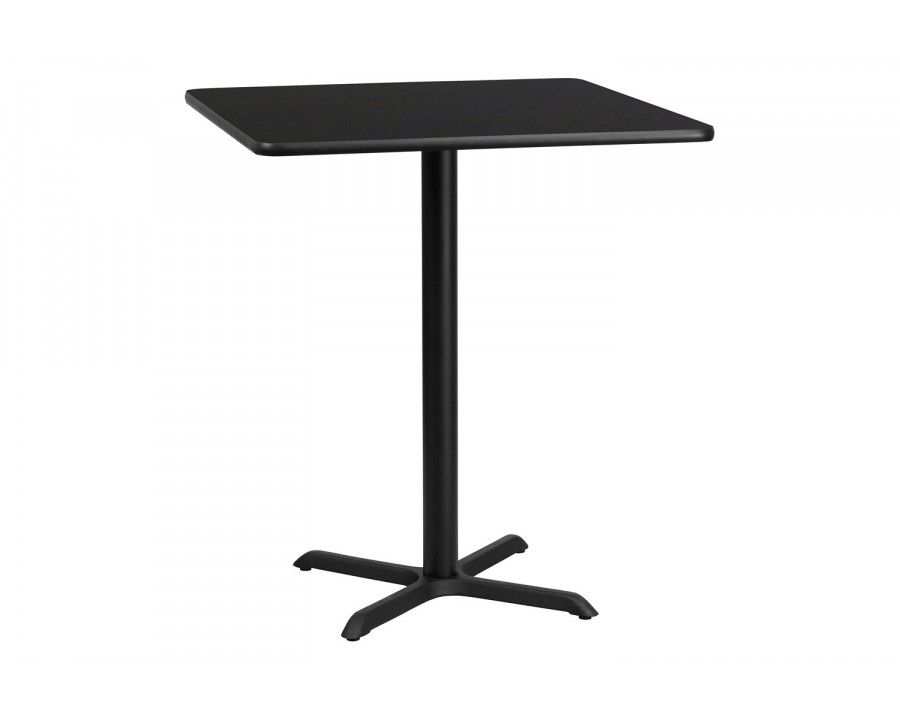 BLNK Square Bar Height Table with 30'' x 30'' Base