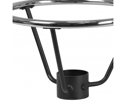 BLNK Jackson Round Bar Height Table Base Foot Ring - 19.5"D