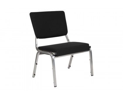 BLNK - HERCULES Series Fabric Antimicrobial Bariatric Medical Reception Chair with 3/4 Panel Back