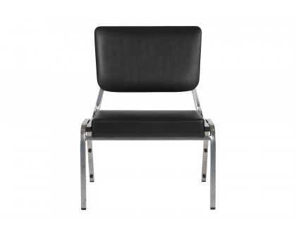 BLNK - HERCULES Series Vinyl Antimicrobial Bariatric Medical Reception Chair with 3/4 Panel Back