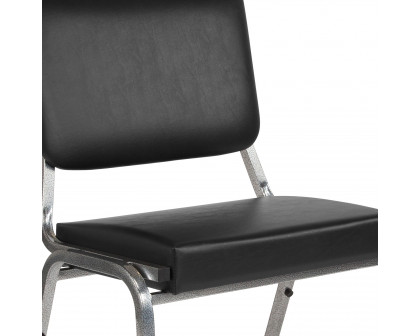 BLNK - HERCULES Series Vinyl Antimicrobial Bariatric Medical Reception Chair with 3/4 Panel Back