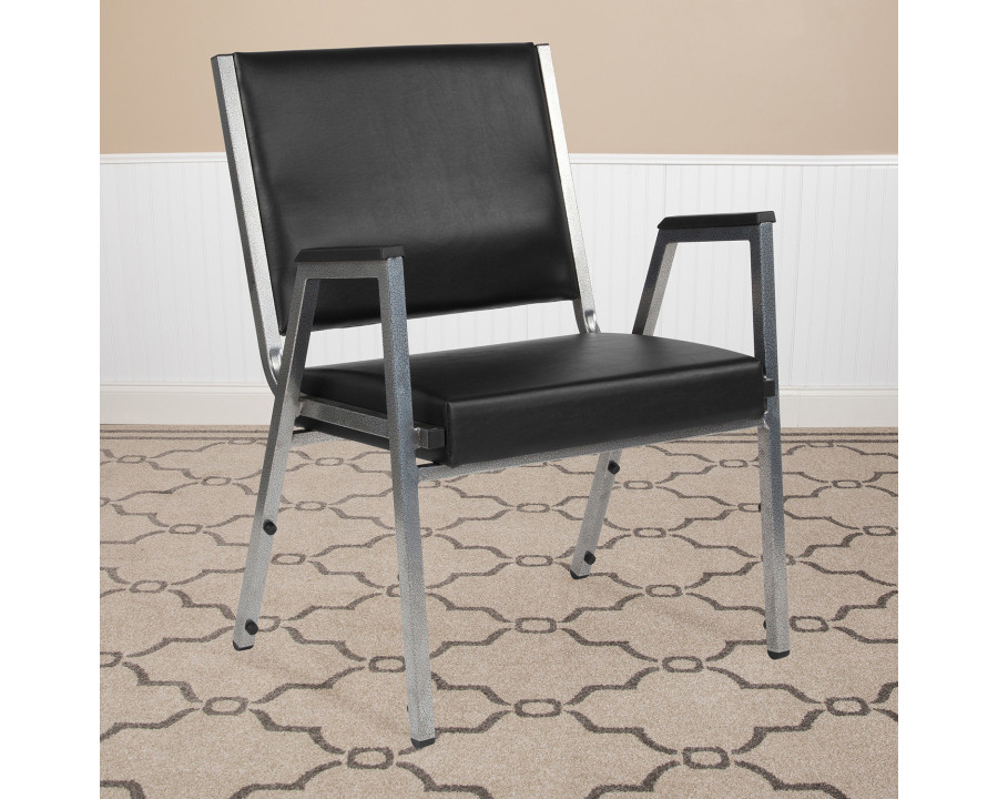 BLNK - HERCULES Series Vinyl Antimicrobial Bariatric Medical Reception Arm Chair