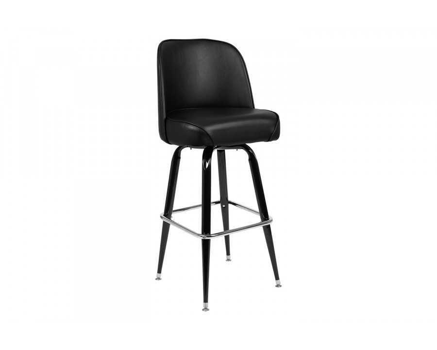 BLNK - James Metal Bar Stool with Swivel Bucket Seat