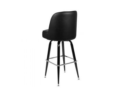 BLNK - James Metal Bar Stool with Swivel Bucket Seat