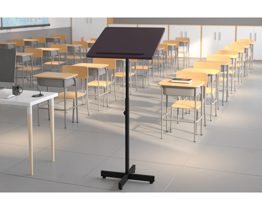 BLNK - Mysta Metal Adjustable Height Lectern